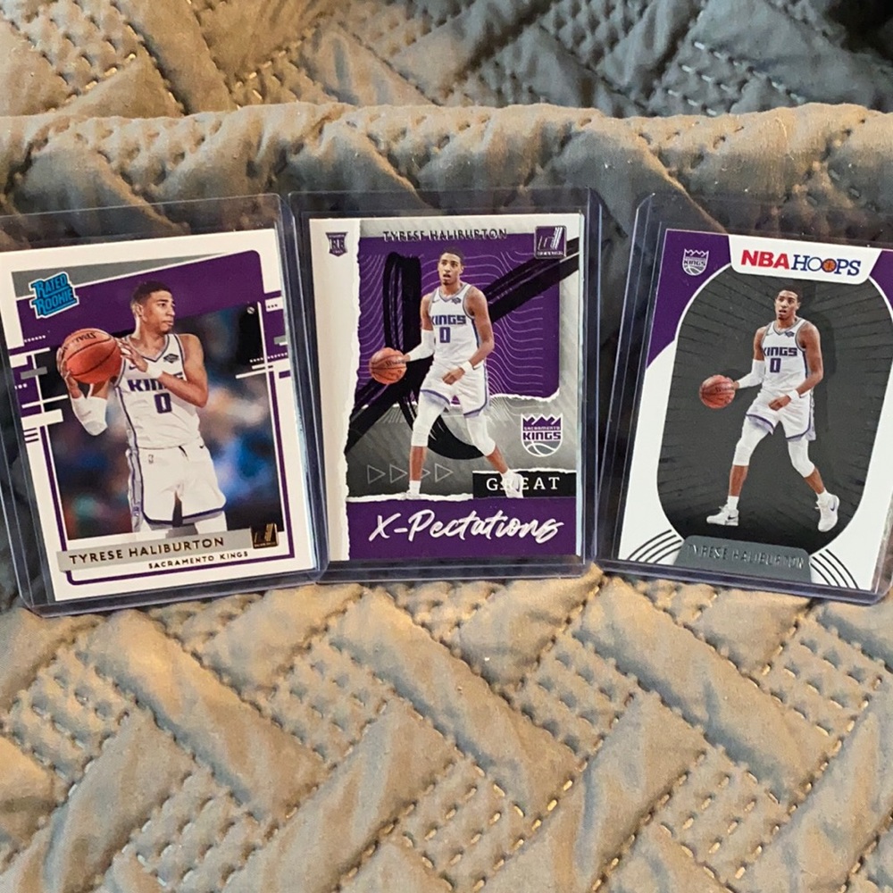 Tyrese Haliburton rookie card lot